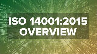 ISO 140012015 Overview บรรยายเป็นภาษาไทย