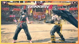 Tekken 8  Reina Giving Treatment to The Over Confident Devil Jin Player..