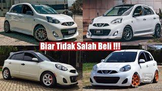 NISSAN MARCH MODIFIKASI  Warna Putih  20 Velg Terbaik