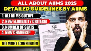 All About AIIMS 2025  All AIIMS Cutoff 2024  AIIMS Eligibility Criteria  All AIIMS Total Seats
