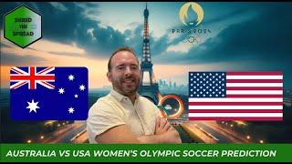 Australia vs USA Prediction  Womens Olympic Soccer Picks