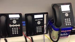 NRC Talking Clock on 3 Avaya phones