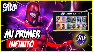 ¡Mi final boss a infinito  marvel snap deck infinito  marvel snap mazo control 