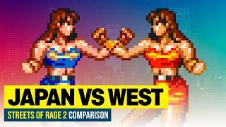 The Censorship in Streets of Rage 2 All Regional Differences