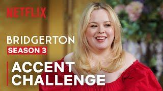 Nicola Coughlans Shares her Many Accents  Bridgerton  Netflix