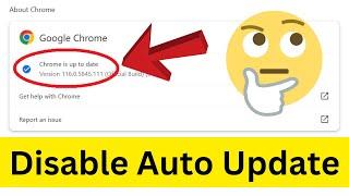 How To Turn Off Google Chrome Auto Update  Chrome Disable Auto Update  Easiest Way