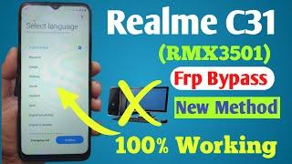 Realme C31 RMX3501 Frp Bypass R Edition  All Realme R Edition Frp Bypass Without Pc 100% Free 