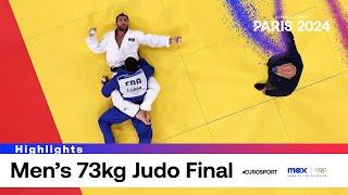 MASSIVE battle for Mens 73 kg Judo Gold   #Paris2024 #Olympics