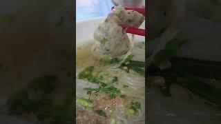 Fish Ball Noodle Soup in Cambodia - #ItchyFeetInTheKH