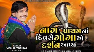 VISHAL YOGIRAJ  નાગપાંચમ નાં દિવસે ગોગા એ દર્શન આપ્યા  VISHAL YOGI NEW AALAP #vishalyogiraj