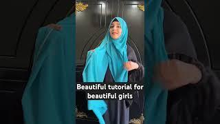 Hijab tutorial  easy hijab style #hijabtutorial #hijabfashion