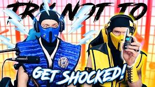 Scorpion and Sub-Zero Try not to get Shocked  MK11 PARODY