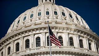 Senators speak to reporters on Capitol Hill