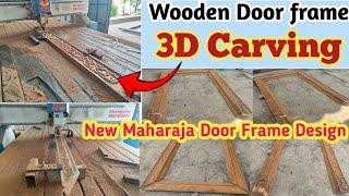 Wooden Maharaja Door Frame Design  chaukhat Design