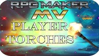 RPG Maker MV Tutorial - Player Torches - Terrax Lighting Tutorial - RPGMMV