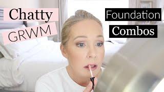 GET READY WITH ME Foundation Combos  Health & Thyroid Struggles