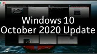 Windows 10 October 2020 Update Version 20H2 - Build 19042 Features and Changelog Review