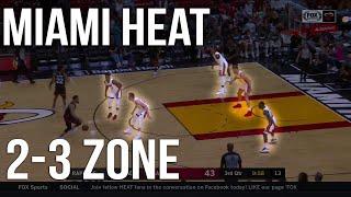 Miami Heat 2-3 Zone Defense  NBA Film Room