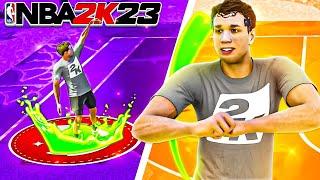my 3PT SHOOTER is the BEST POPPER BUILD in NBA 2K23 BEST SHOOTING CENTER BUILD w BEST JUMPSHOT
