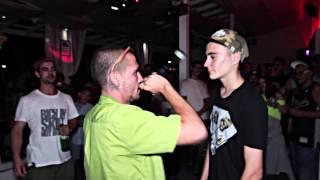 Freestyle Rap Battle - Yorgo vs Secta 15.08.14 Varna La Playa