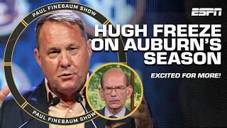 Auburn HC Hugh Freeze on team chemistry NIL recruiting & more INTERVIEW  The Paul Finebaum Show