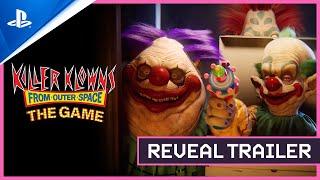 Killer Klowns from Outer Space The Game – Official Reveal Trailer  PS5 & PS4 Games