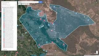  Luhansk Front  LPR forces allegedly captured Borivske Ukr still holds Novookhtyrka & Voronove?