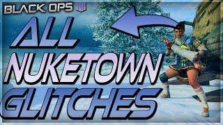 COD BO4 - ALL BEST WORKING GLITCHES ON MAP NUKETOWN  BO4 Multiplayer Glitches 1.21 