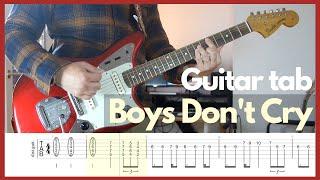 The Cure - Boys Dont Cry Guitar tabs