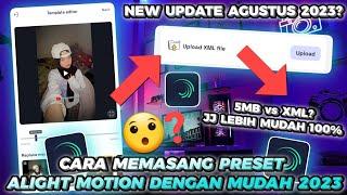 CARA MEMASANG PRESET ALIGHT MOTION DENGAN CEPAT DAN MUDAH TERBARU 2023