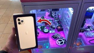 WON KEY to Apple iPhone 11 PRO from Mini Claw Machine Arcade Game