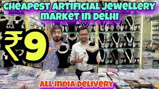 Artificial AD Jewellery Market in Delhi  Premium Western & Bridal AD Jewellery  Wholesale Retail