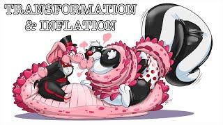 Pachys Big Blowout Balloon Skunk Transformation Inflation ASMR