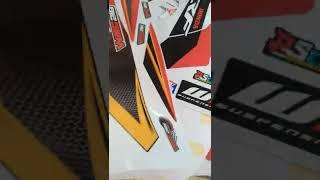 striping custom f1zr bahan MAX DECAL SUPER GLOSS antipudar