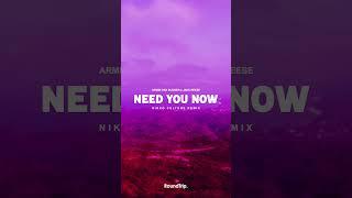 Armin Van Buuren and Jake Reese - Need You Now Nikko Culture Remix OUT 01 April  On Youtube