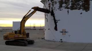 Edwards AFB CA Tank Demolition part 1