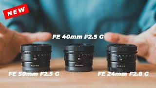 αレンズレビュー　『FE 24mm F2.8 G』 『FE 40mm F2.5 G』 『FE 50mm F2.5 G』 by 高澤けーすけ【ソニー公式】