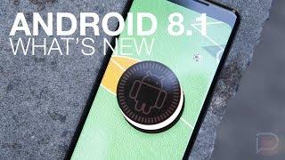 Whats New Android 8.1