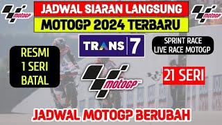 Jadwal MotoGP 2024 Terbaru  Kalender Motogp 2024  Jadwal MotoGP 2024 Live Trans7