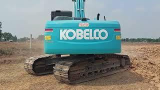 รีวิว kobelco sk210lc-10 ตัวท็อป บุ้งกี๋ 1.2 คิว สามพันชั่วโมง อยากปล่อย excavator