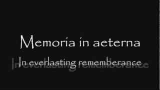 Globus - In Memoriam - Lyrics with English Translation HD