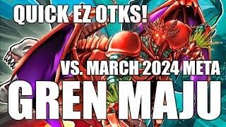 Master Duel QUICK GAMES FOR LADDER - Gren Maju OTK March 2024