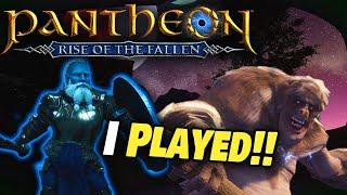 Pantheon Rise of the Fallen Pre-Alpha Gameplay First Look