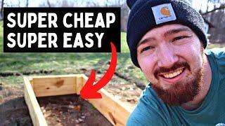 How To Build A Raised Garden Bed  Cheap And Easy