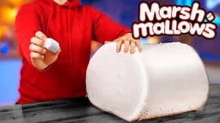 Riesen Marshmallow  So bauen Sie das größte DIY- Marshmallow der Welt von VANZAI KOCHEN