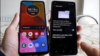 How to remove data warning notification in samsung A51