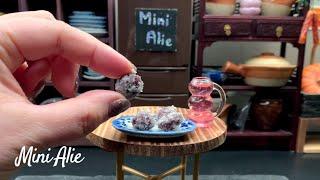 Miniature Donuts Kuih Keria  Mini Cooking Show  迷你廚房  ミニクッキング  Miniature Cooking Real Food