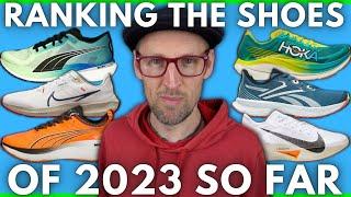 RANKING MY REVIEWED SHOES OF 2023 SO FAR  BEST RUNNING SHOES  NIKE REEBOK PUMA & HOKA  EDDBUD