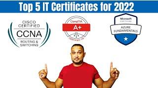 Top IT Certificates for 2022