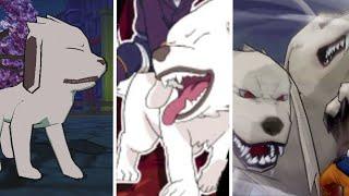 Evolution of Akamaru in Naruto Games 2003-2020